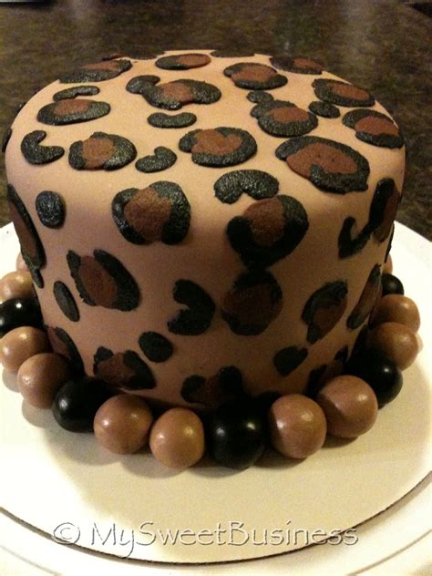 Cheetah print cakes, Cheetah birthday cakes, Cheetah cakes