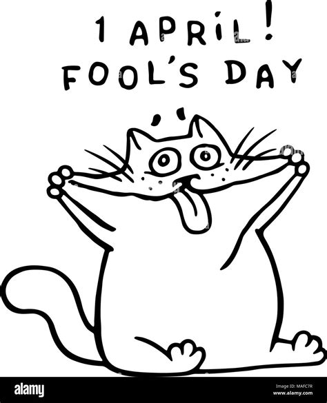 April Fools Day Clipart Black And White