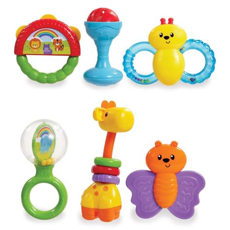 Addo Games Little Lot Babys First Rattle Set Juniors Toyshop