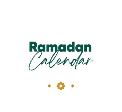 Ramadan Calendar Canada Idrf