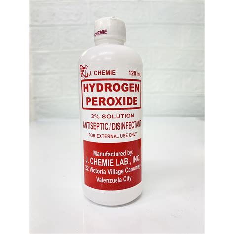 Hydrogen Peroxide Agua Oxinada 120ml Medic One Drugstore Shopee Philippines