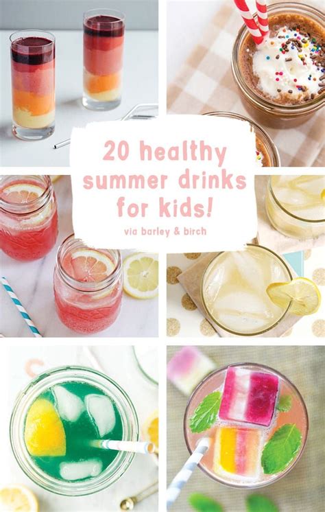 Discover 20 Healthy And Refreshing Summer Drinks For Kids Summer