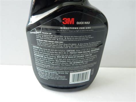 3m 39034 Quick Wax Spray Detailer 16 Oz New 51131390348 Ebay