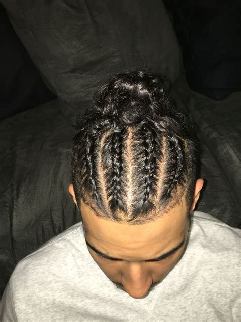 This is a huge steal, you could save a couple hundred depending. Man bun with braids, top not | Top knot men | Pinterest ...
