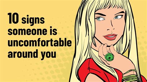 10 Subtle Signs Someone Is Uncomfortable Around You Youtube