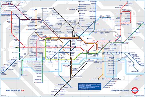 London Underground Map London England • Mappery