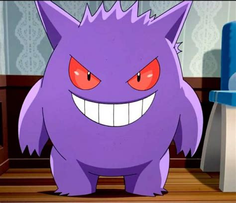 Ash Catches Gengar In The Anime Pokémon Amino