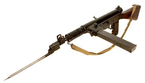 Deactivated Old Spec Wwii Arnham Era Sten Mkv 5 Submachine Gun