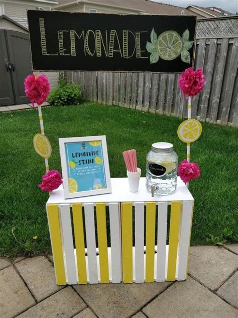 diy lemonade stand