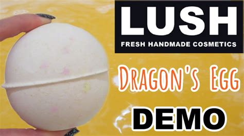 Lush Dragons Egg Bath Bomb Demo Youtube