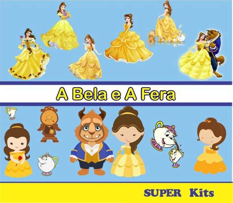 Kit Digital Scrapbook A Bela E A Fera 1 Bela E A Fera Scrapbook A