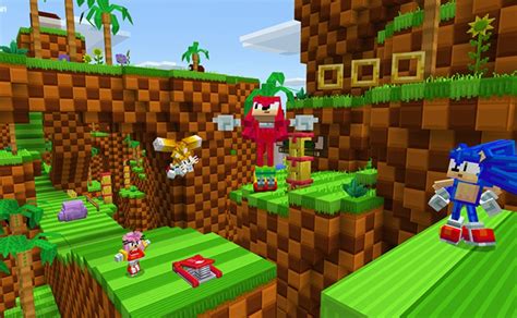 Sonic Llega A Minecraft Con Un Dlc Que Incluye Nuevo Gameplay Y 24 Skins