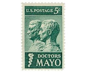 Postage Stamp Commemoration Mayo Clinic History Heritage