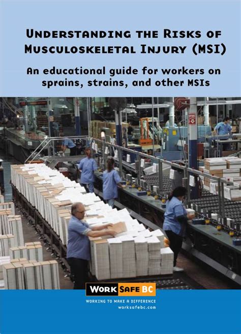 Understanding The Risks Of Musculoskeletal Injury Msi Docslib