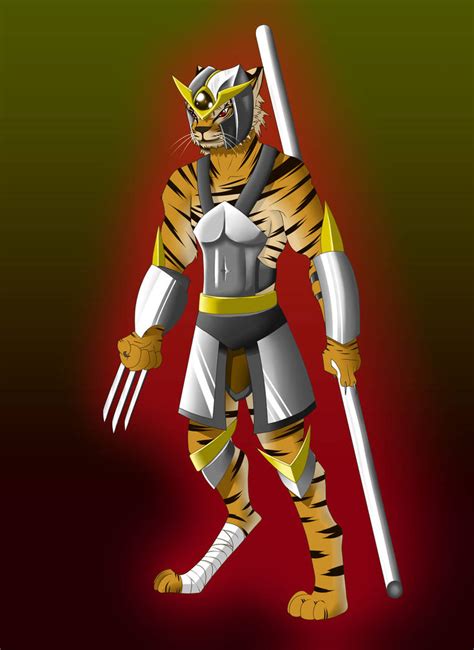 Tiger Warrior By Steelsly On Deviantart