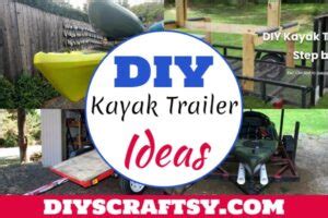 Diy Kayak Trailer Ideas You Can Make Easily Diyscraftsy