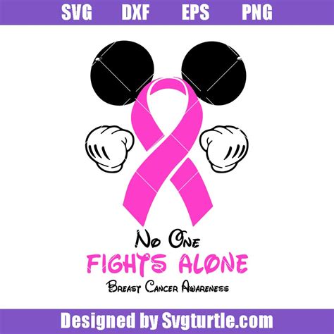 Breast Cancer Awareness Pink Team Svg Rainbow Hope Svg