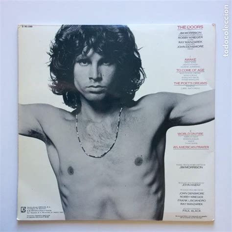 Jim Morrison Music By The Doors An American P Comprar Discos Lp