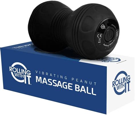 Professional Vibrating Peanut Massage Ball Deep Tissue Trigger Point Therapy Myofascial