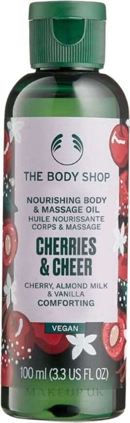 The Body Shop Cherries And Cheer Body And Massage Oil Cherry And Fun Body