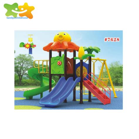 Kindergarten School Baby Slide Playground Equipment Kids Plastic Slide