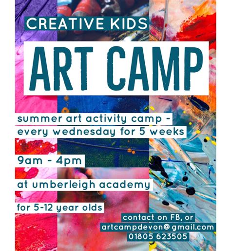 Creative Kids Art Camp North Devon Summer Activity