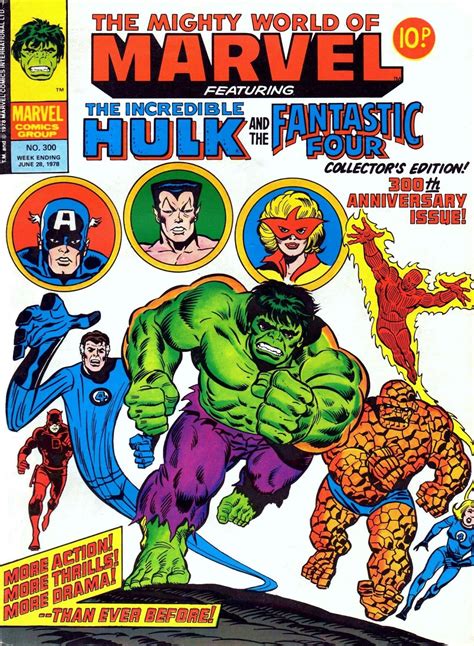 Crivens Comics And Stuff The Mighty World Of Marvel Anniversary Issues