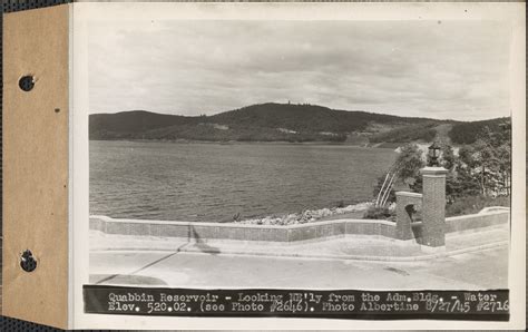 Quabbin Reservoir Looking Northerly From The Administration Building