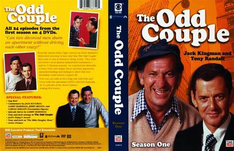 The Odd Couple Season 1 Tv Dvd Scanned Covers The Odd Couple Season 1 F Dvd Covers