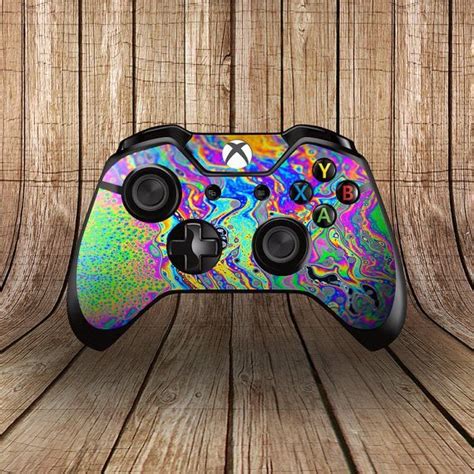 Xbox One Controller Skin Oil Slick Rainbow Custom Custom Xbox One