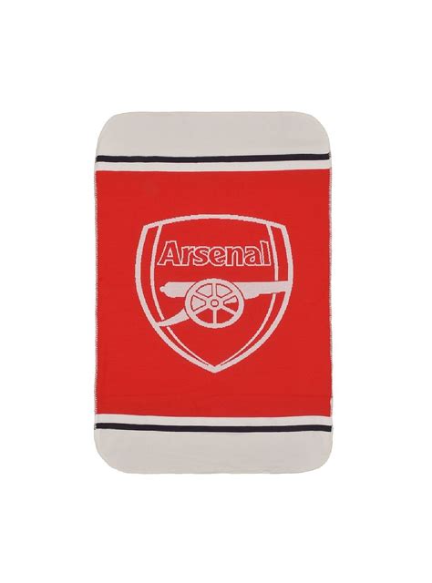 Arsenal Sherpa Fleece Blanket Throw Homeware By Product Ts