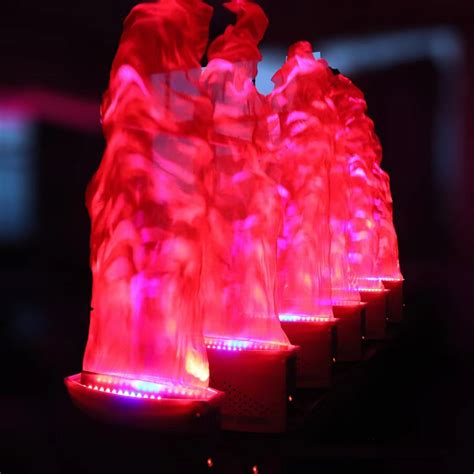 Night Club Light 400w Led Stage Silk Flame Fire Light China Flame