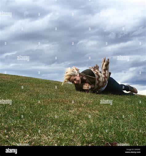 Rolling Down A Hill In Vermont Stock Photo Alamy