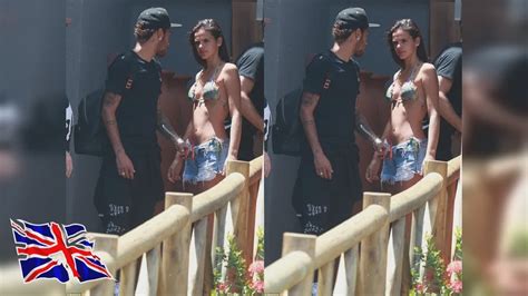 Footballer Neymar Kisses Bikini Clad Girlfriend Bruna Marquezine