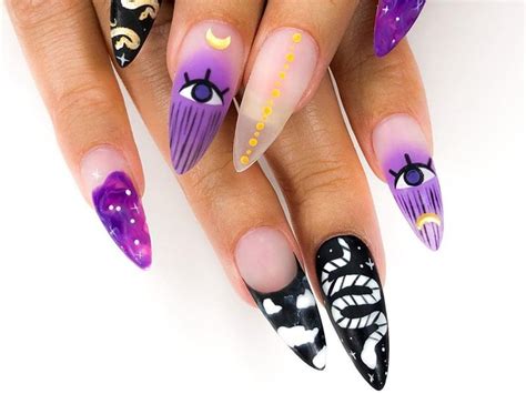 Witchy Halloween Nail Art Looks For Fall Makeup Com