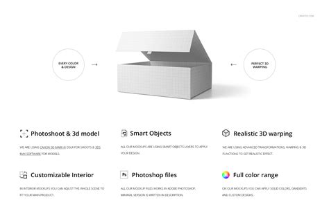 Download Magnetic Gift Box Mockup Set on Behance