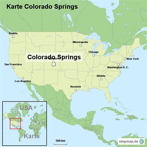 Finden sie auf der karte von río colorado eine gesuchte adresse, berechnen sie die route von oder nach río colorado. StepMap - Karte Colorado Springs - Landkarte für USA