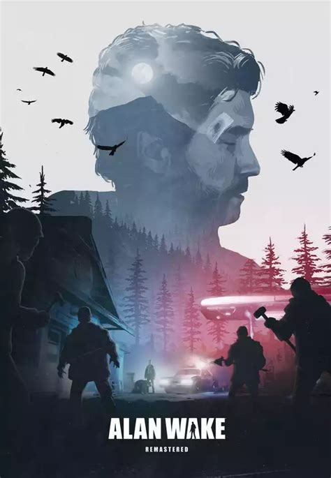 Alan Wake Remastered Double Exposure Official Poster Imgur