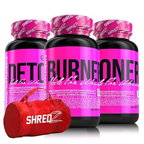 Buy Shredz Alpha Female Stack Build Lean Muscle Show Off Physique Tone Fat Free Duffle Bag