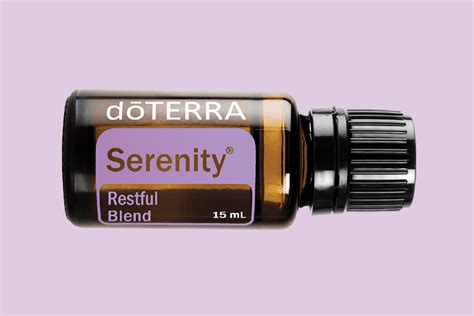 Doterra Serenity Oil D Terra Essential Oils