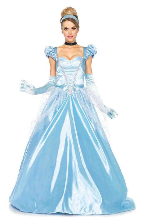 Womens Deluxe Disney Princess Costume Women’s Cinderella Costume
