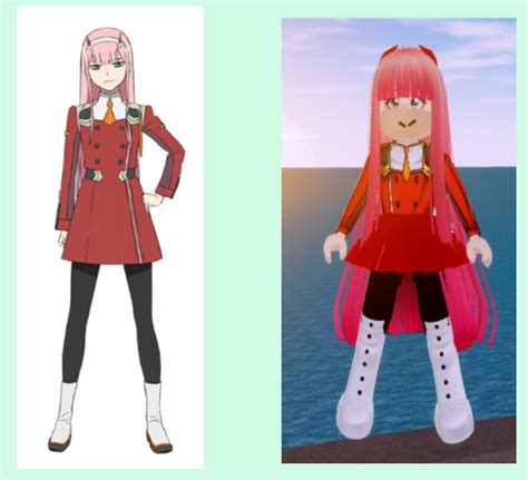 Roblox Zero Two Outfit