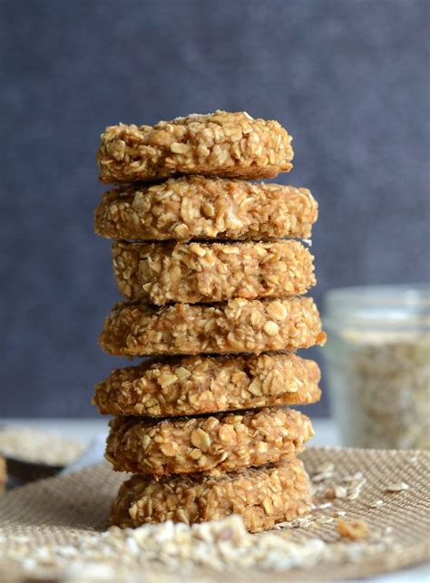 Chill the cookie dough for 30 minutes. Healthy Peanut Butter Oatmeal Cookies | Recipe | Peanut butter oatmeal, Healthy peanut butter, Food