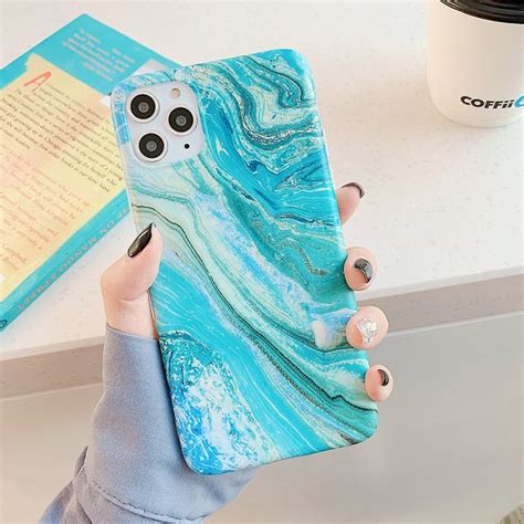 Insnic Vintage Gradual Color Marble Iphone Case Marble Iphone Case