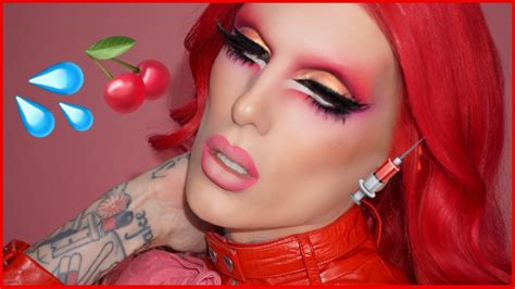 Red Hot ‘blood Sugar Makeup Tutorial Jeffree Star Cosmetics Youtube