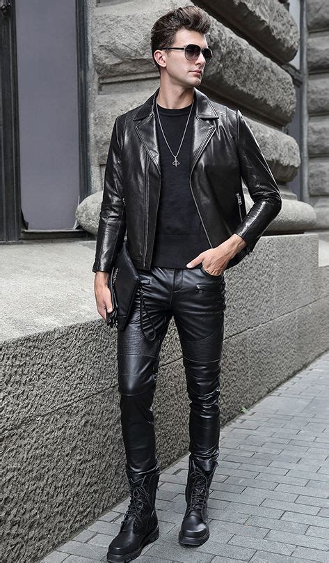 All You Need Is Leather Leather Fashion Men Leather Jacket Men