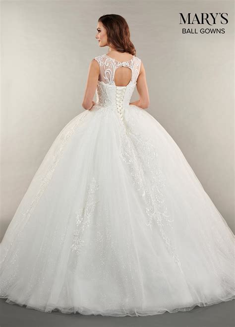 Bridal Ball Gowns Style Mb6054 In Ivory Or White Color