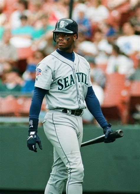 Ken griffey, jr., american professional baseball player who was one of the iconic athletes of the 1990s and ranked among the best power hitters and defensive outfielders of all time. Ken Griffey Jr. | Ken griffey, Mariners baseball