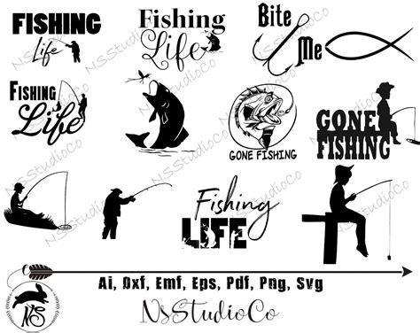 Download Fishing Svg Bundles