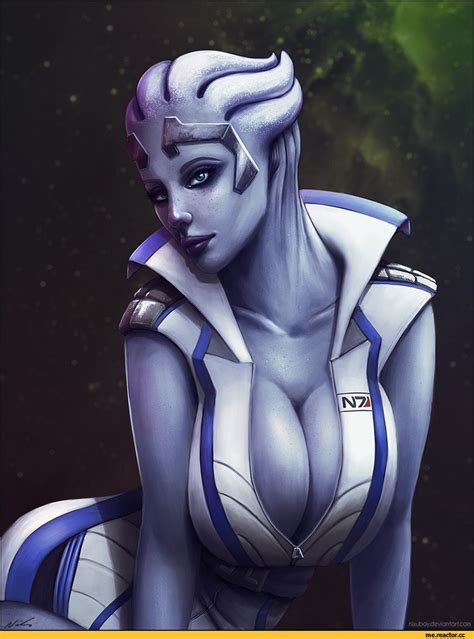 Nixuboy Liara T Soni Me Mass Effect Mass Effect Art Mass Effect Universe